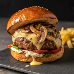 ماشروم برگر