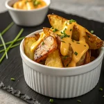 سیب زمینی با سس گودا