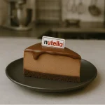 چیز کیک نوتلا